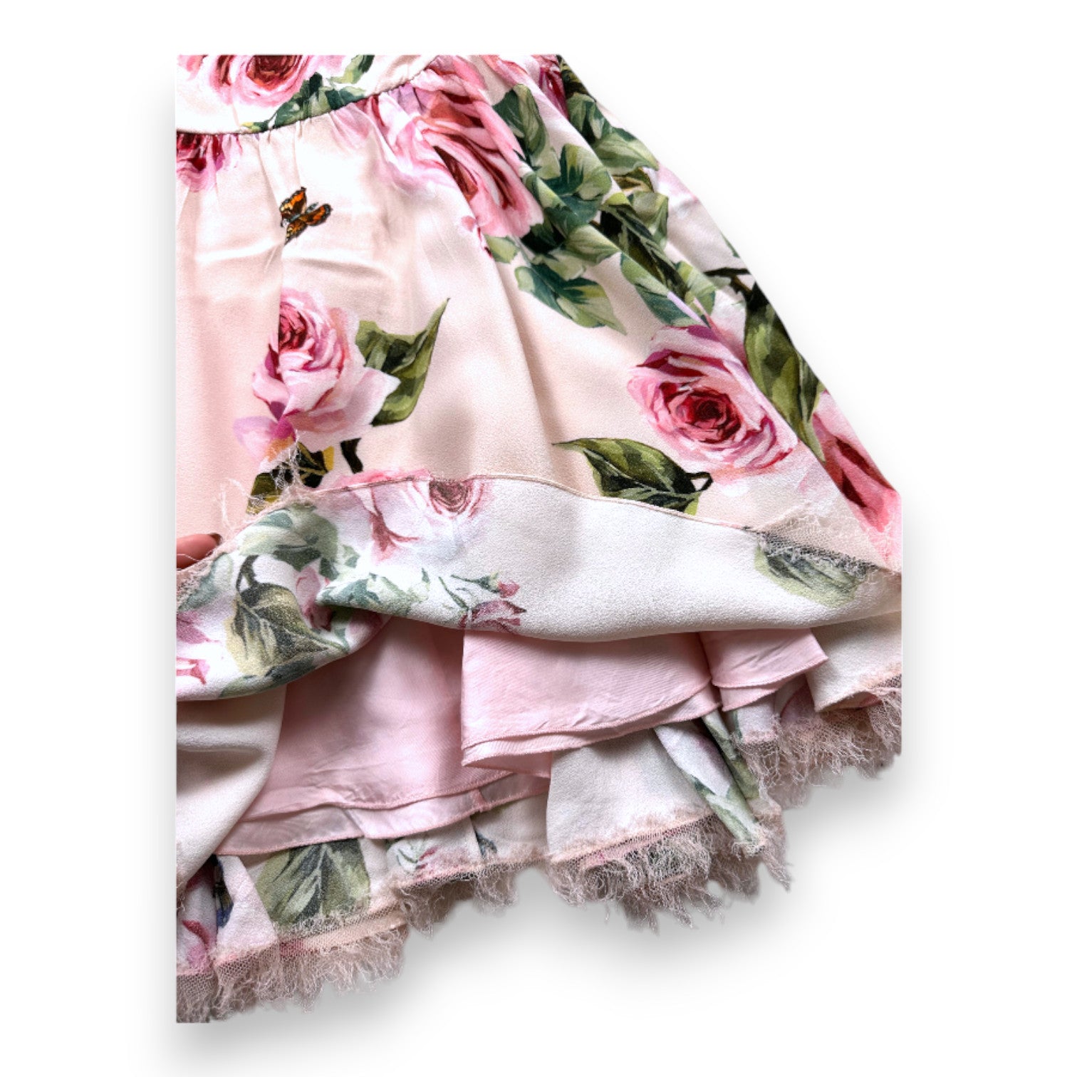 DOLCE & GABBANA - ROBE - ROSE - 4 ANS