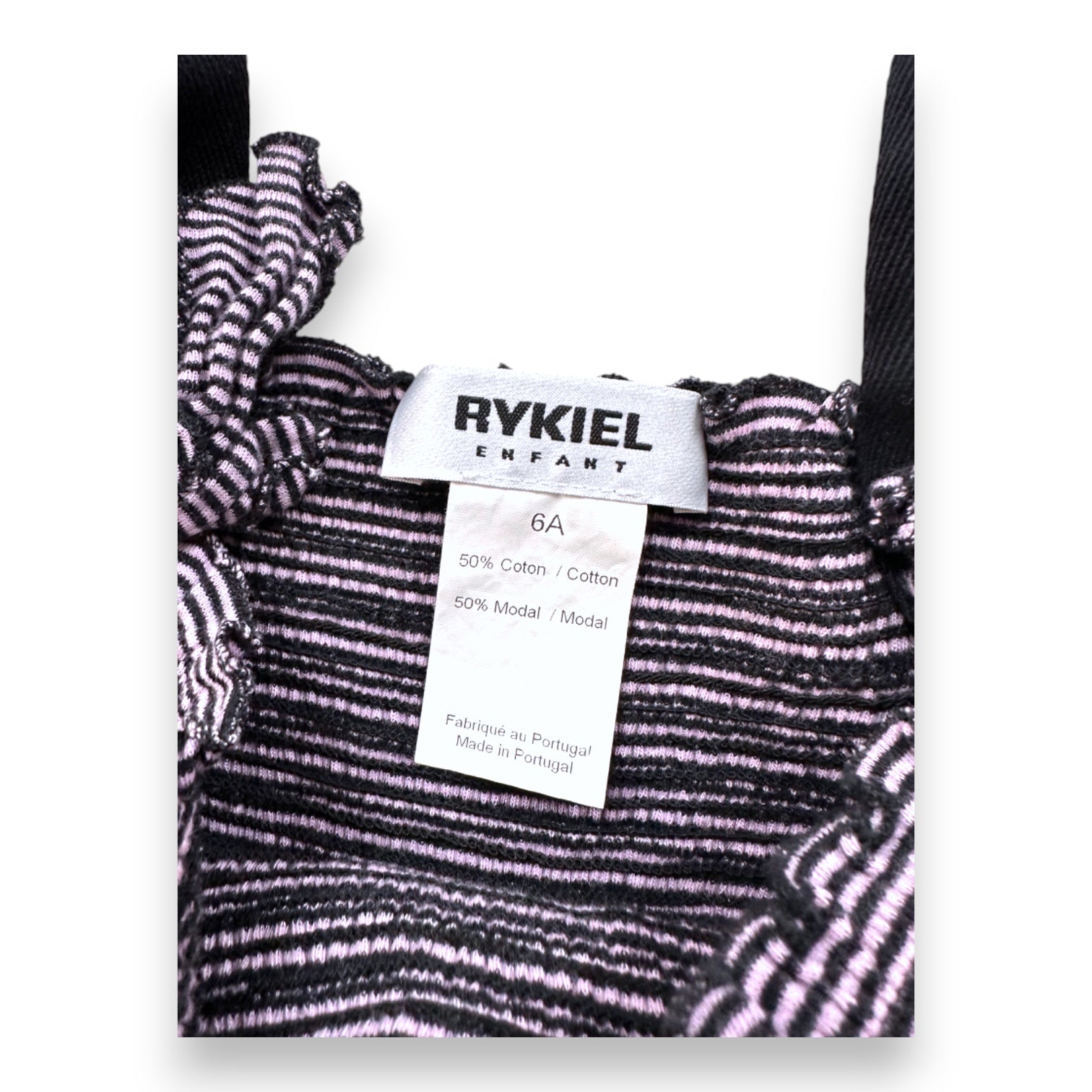 RYKIEL - COMBINAISON - VIOLET, NOIR - 6 ANS