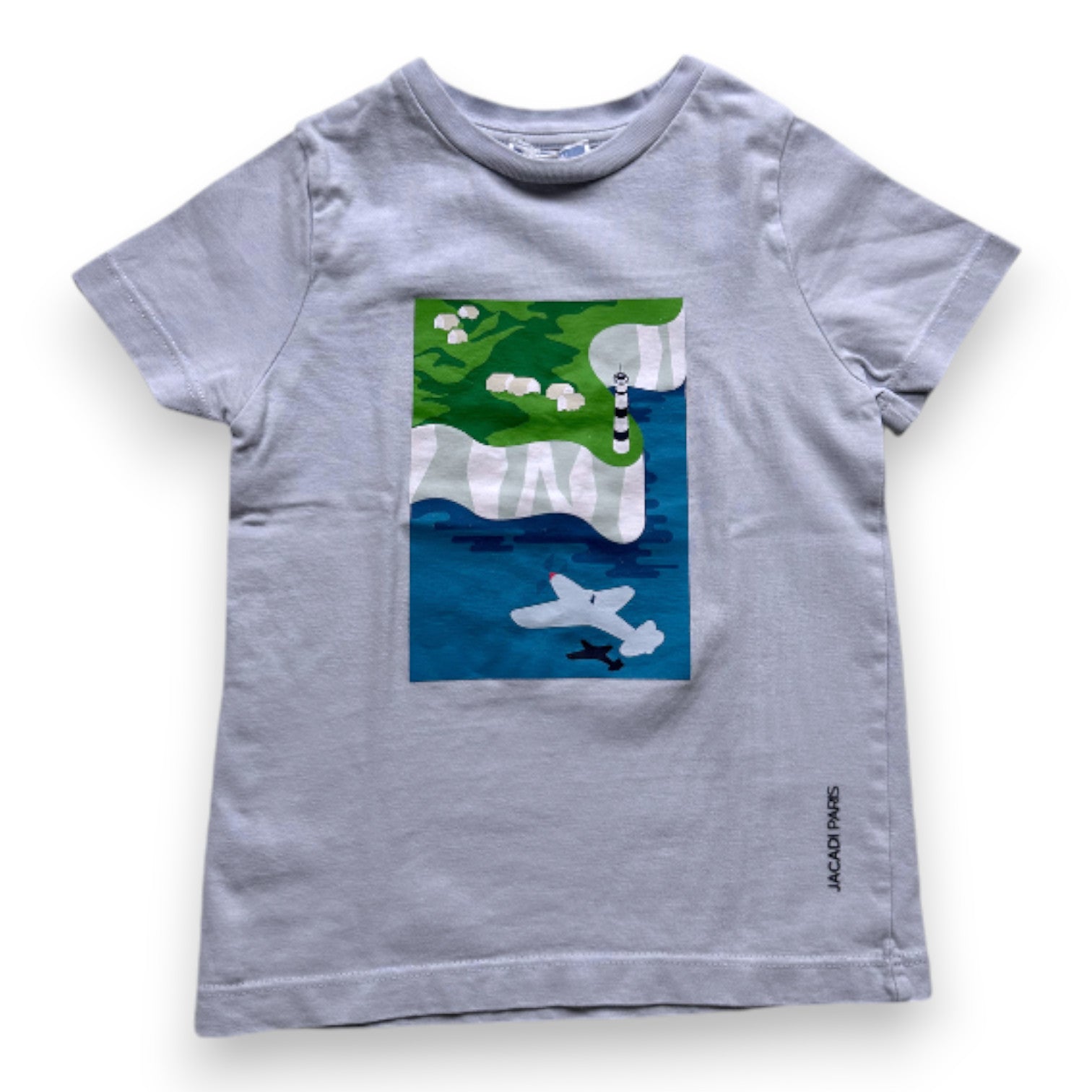 JACADI - T-SHIRT - BLEU - 4 ANS