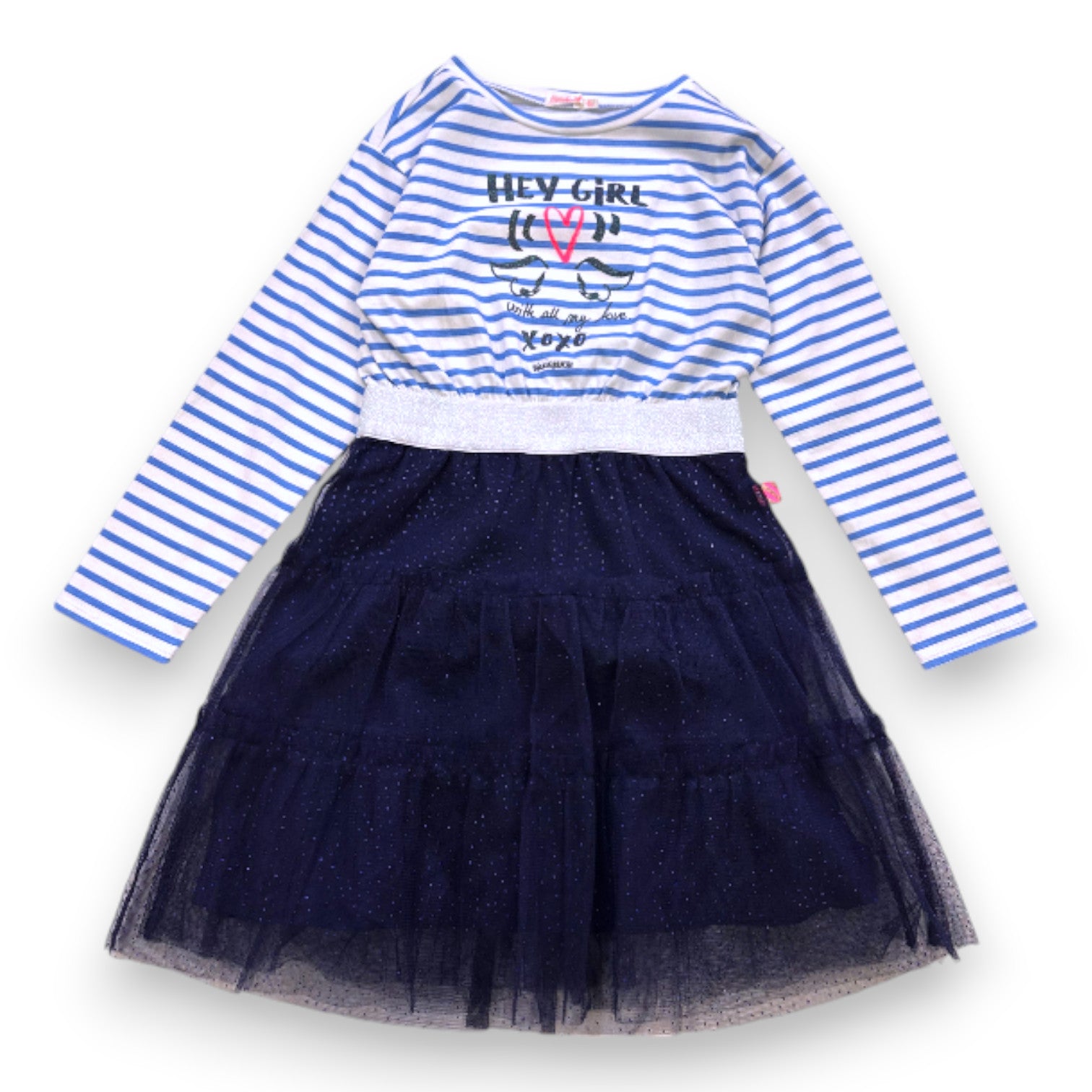 BILLIEBLUSH - ROBE BLEU, BLANC - 6 ANS