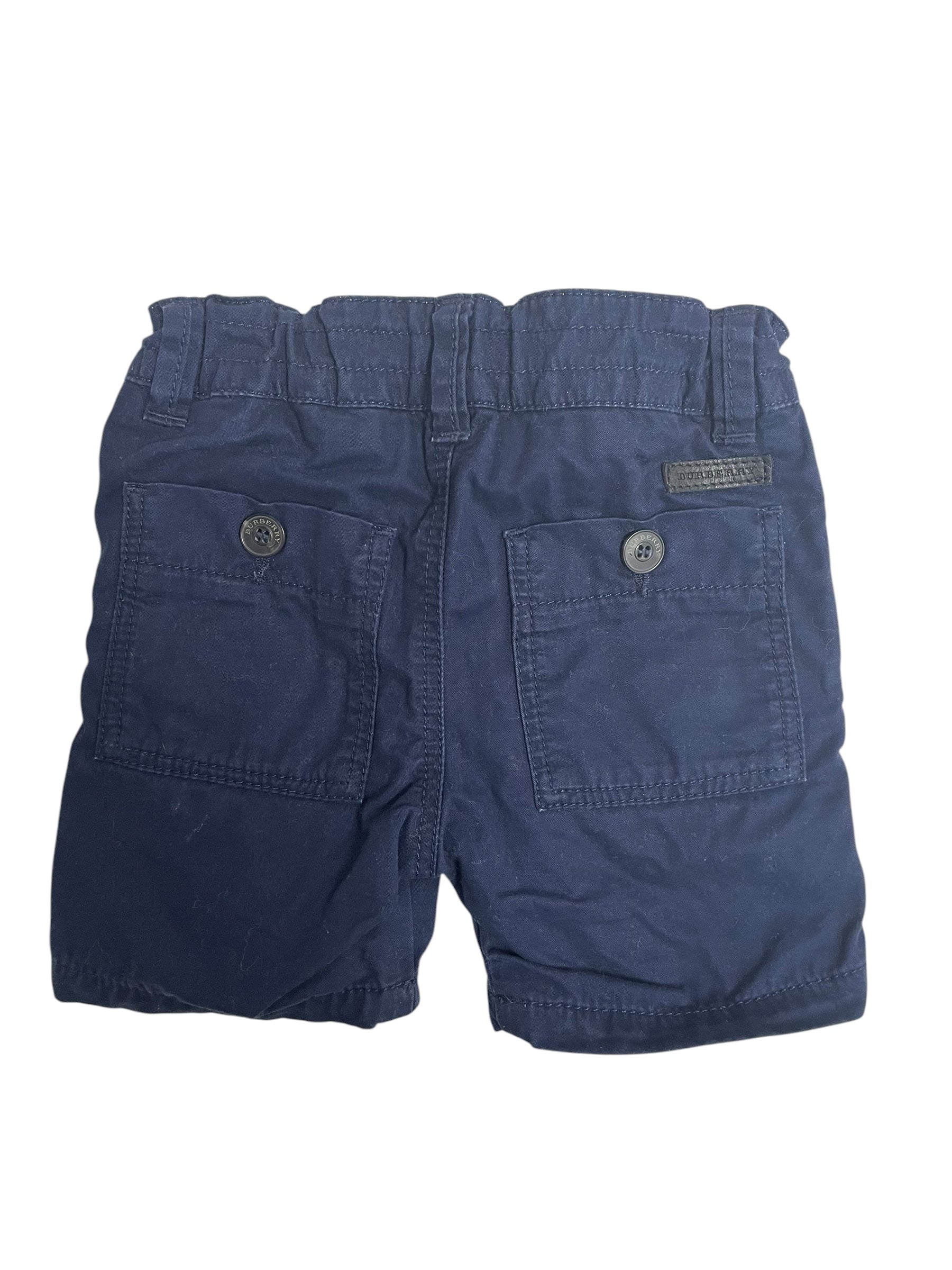 BURBERRY - SHORT - BLEU - 9 MOIS