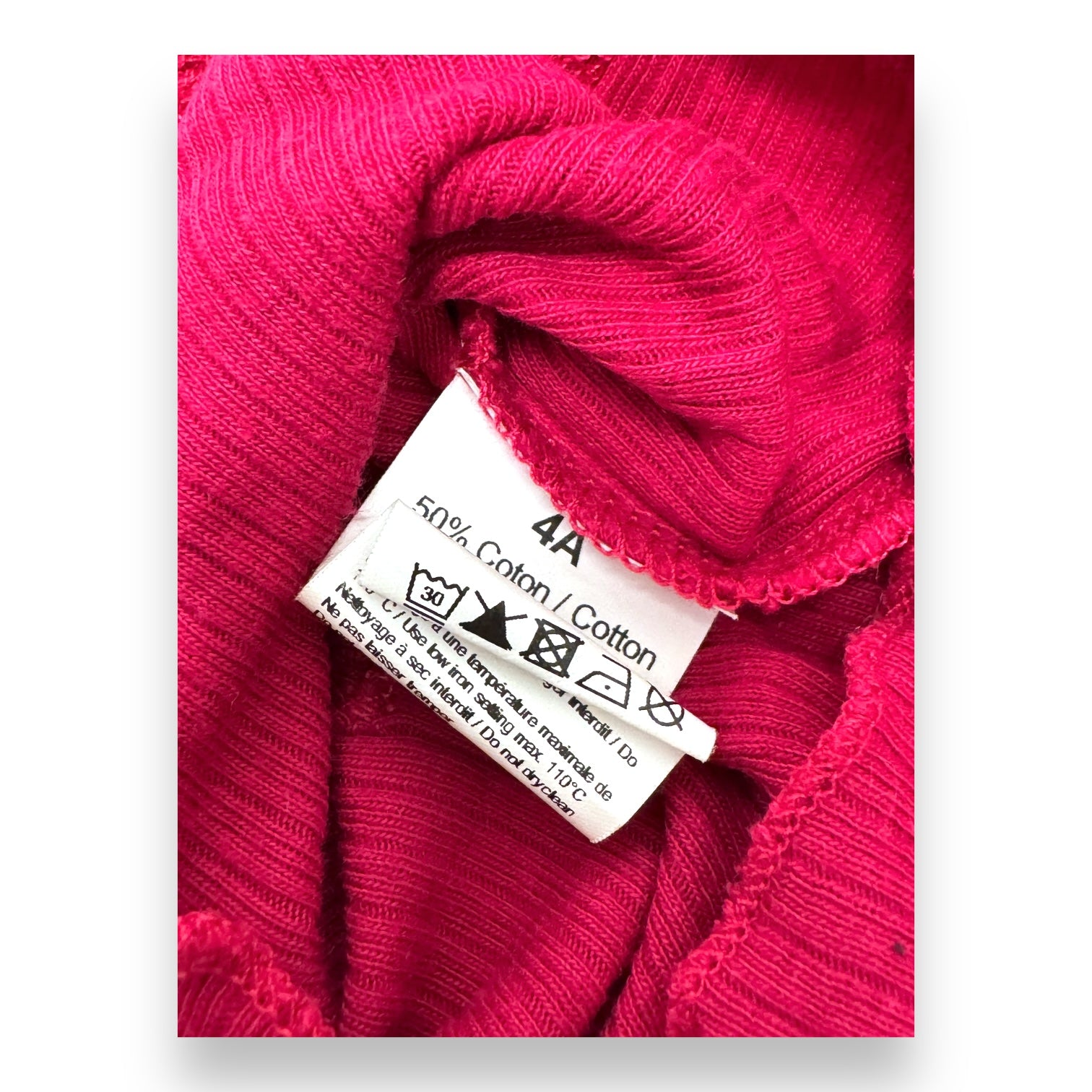 SONIA RYKIEL - CARDIGAN - ROSE - 4 ANS