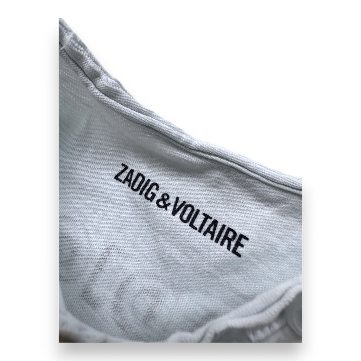 ZADIG & VOLTAIRE - T-SHIRT - BLEU - 4 ANS