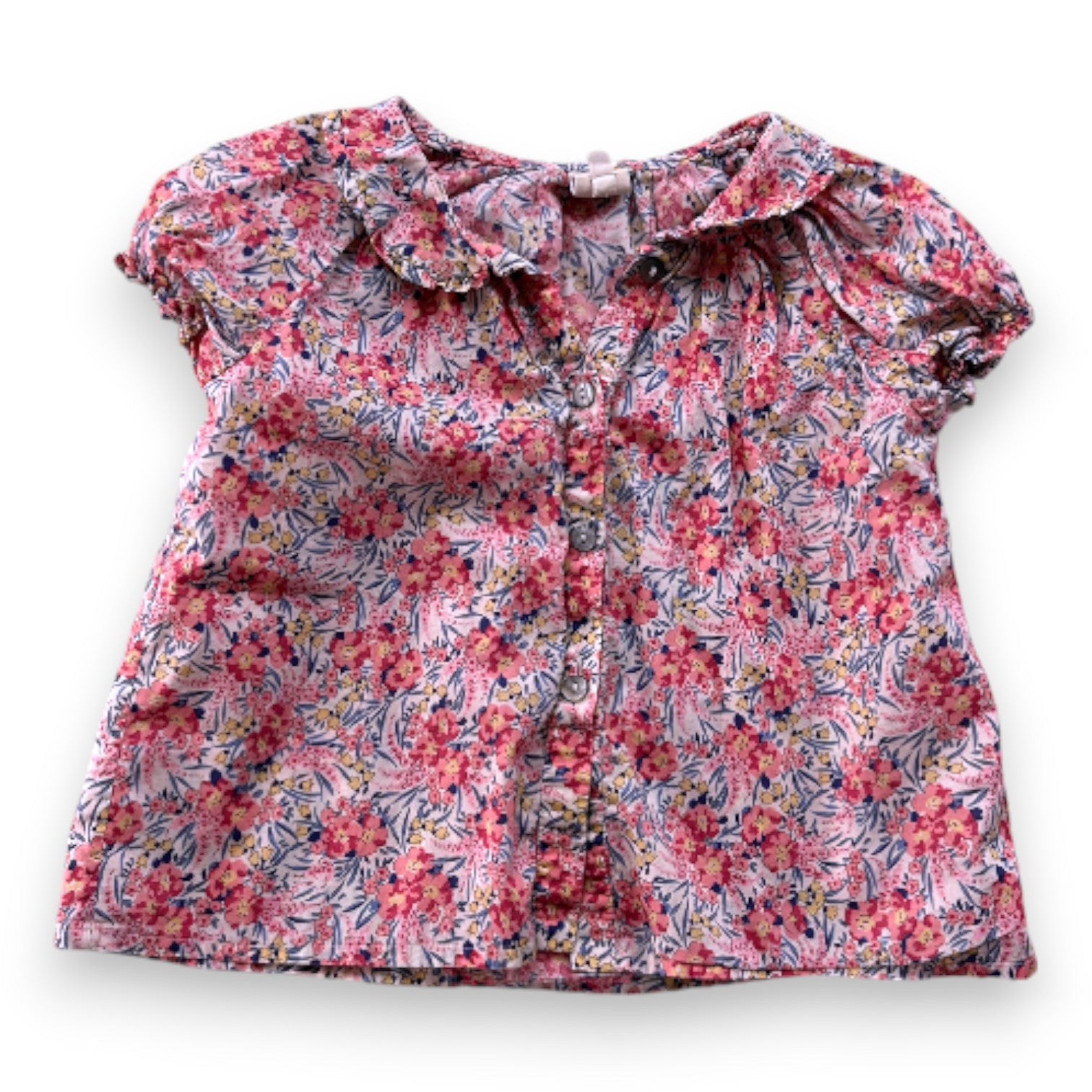 BONTON - BLOUSE - ROSE - 3 ANS