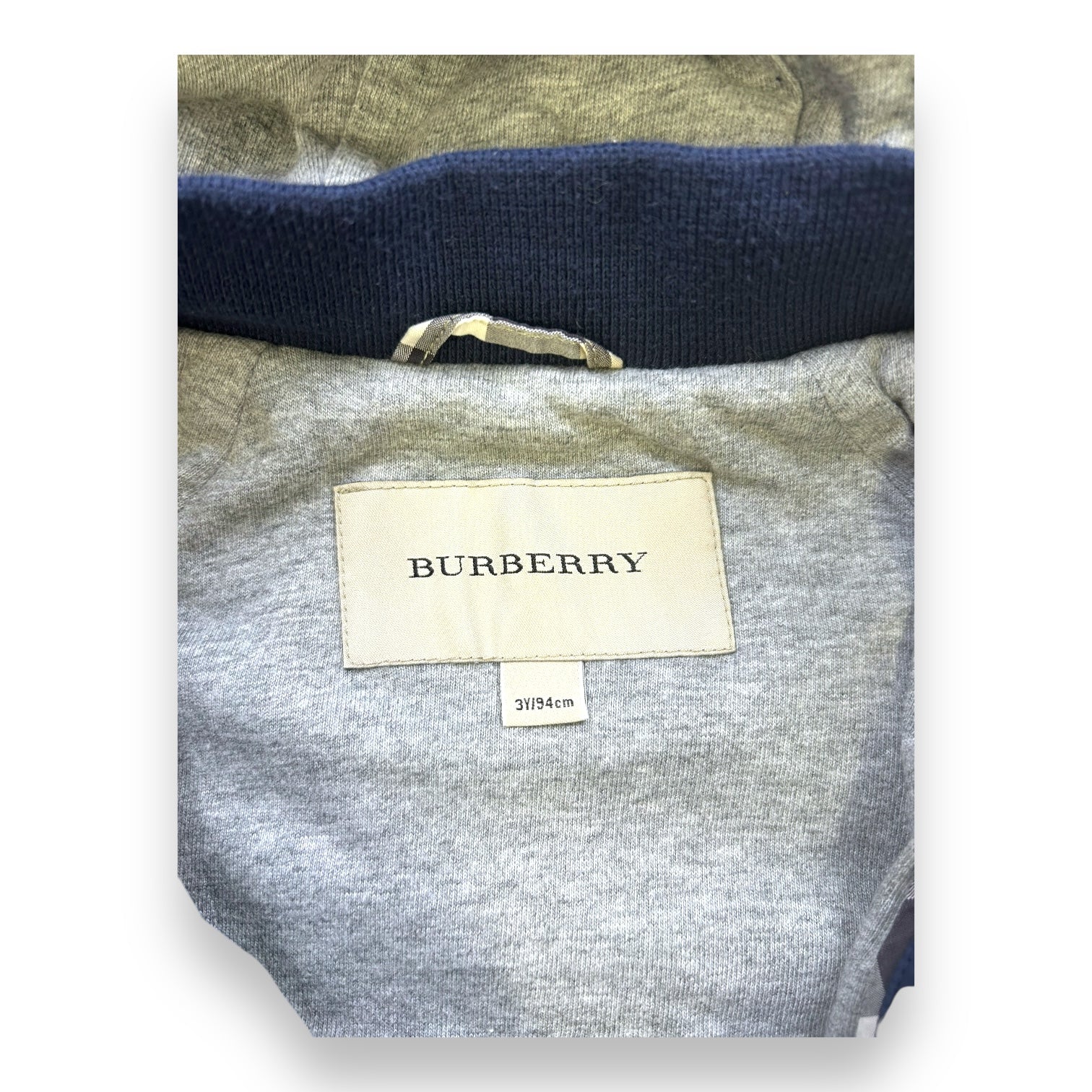 BURBERRY - COUPE VENT - BLEU - 3 ANS