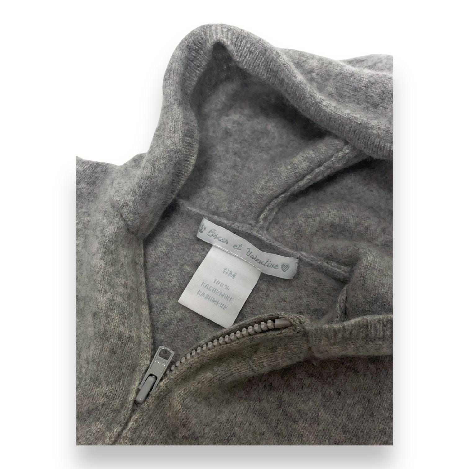 OSCAR ET VALENTINE - PULL - GRIS - 6 MOIS