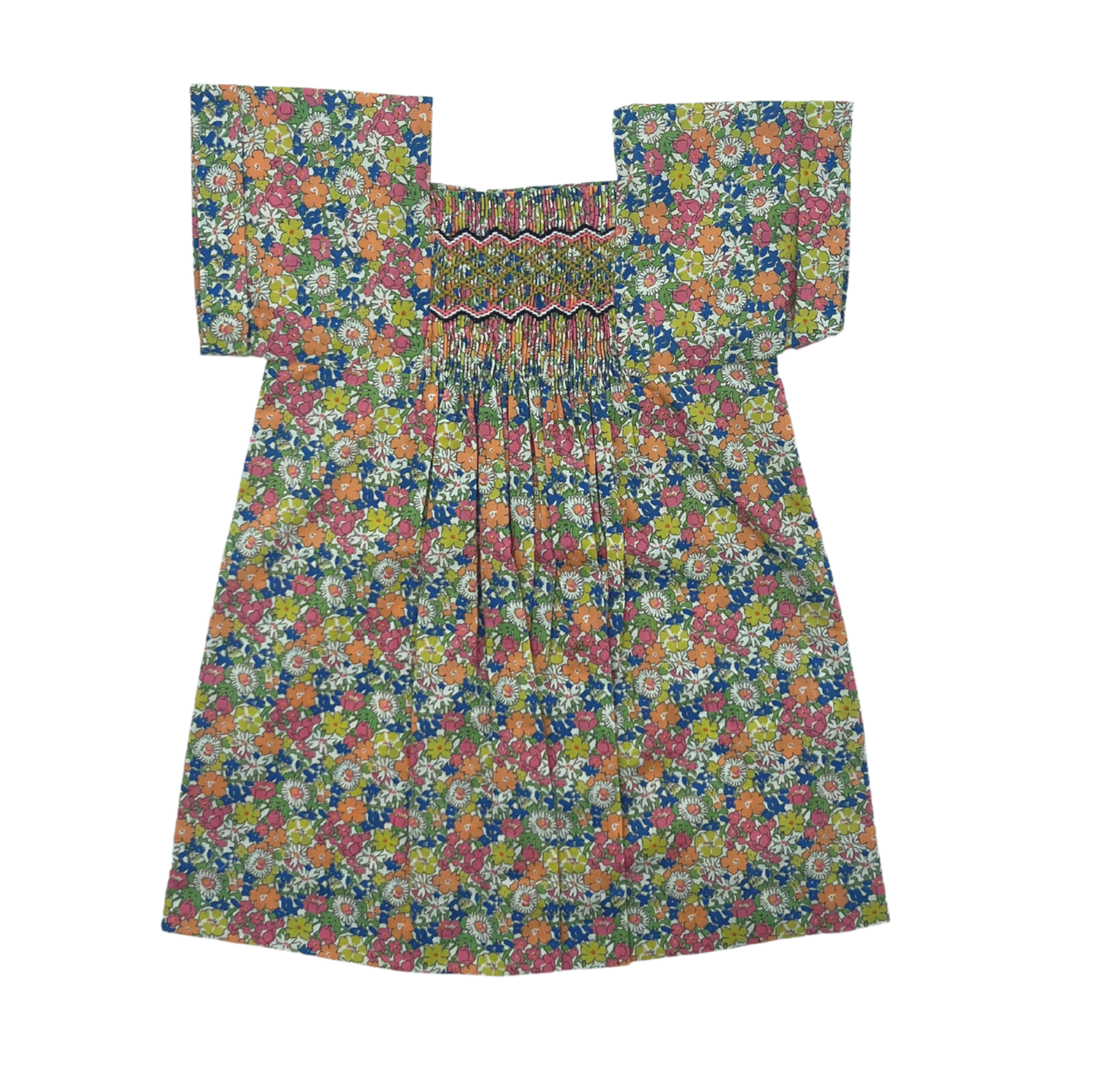 BONPOINT - Robe à fleurs - 6 mois