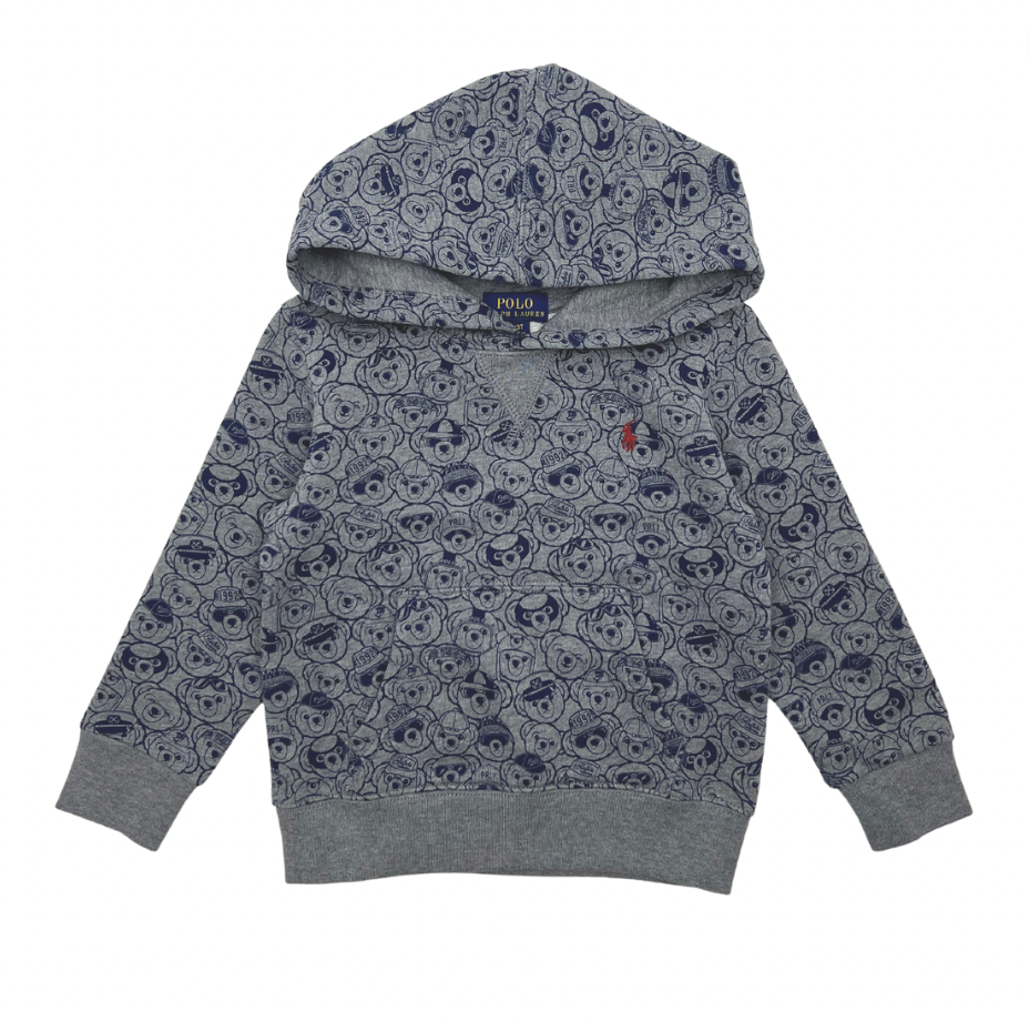 RALPH LAUREN - Sweat hoodie teddy bear - 3 ans