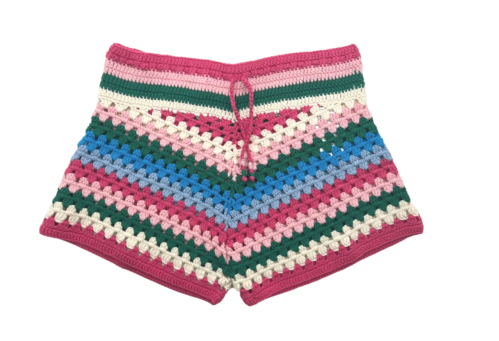 MC2 Saint Barth - Ensemble short & top dos nus maille crochets - 6 ans