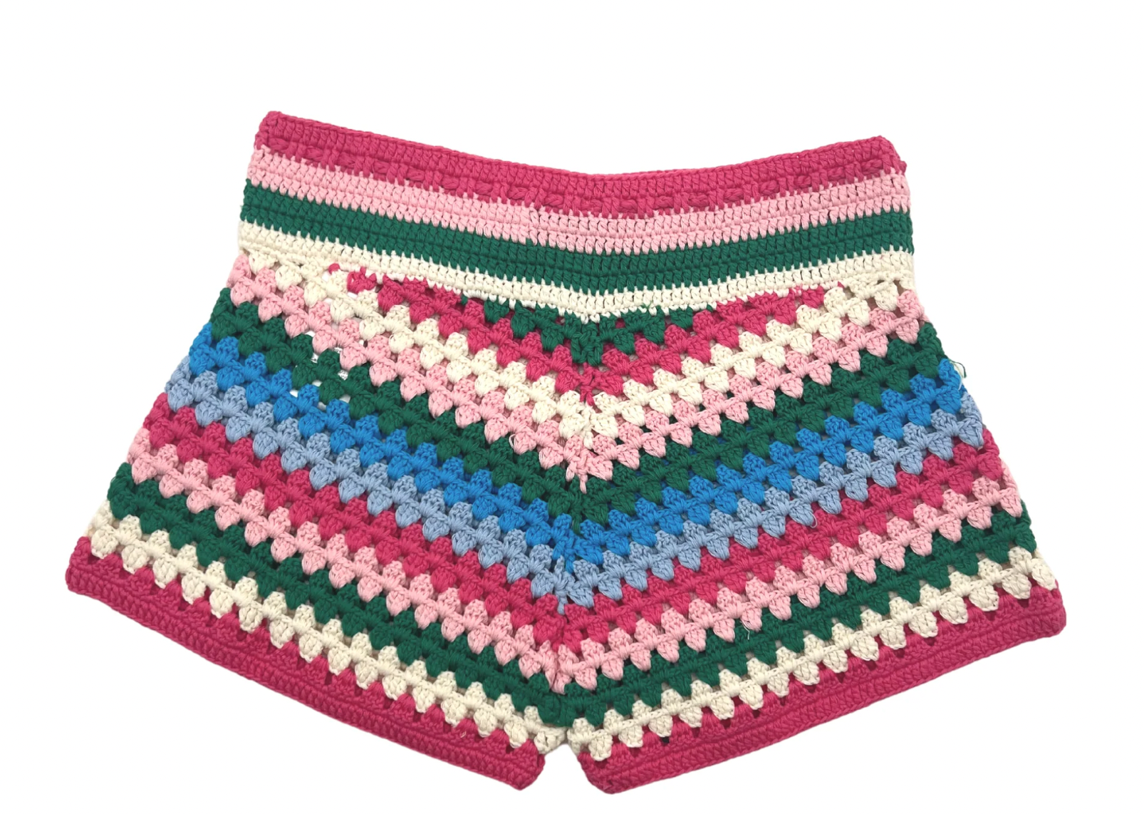 MC2 Saint Barth - Ensemble short & top dos nus maille crochets - 6 ans