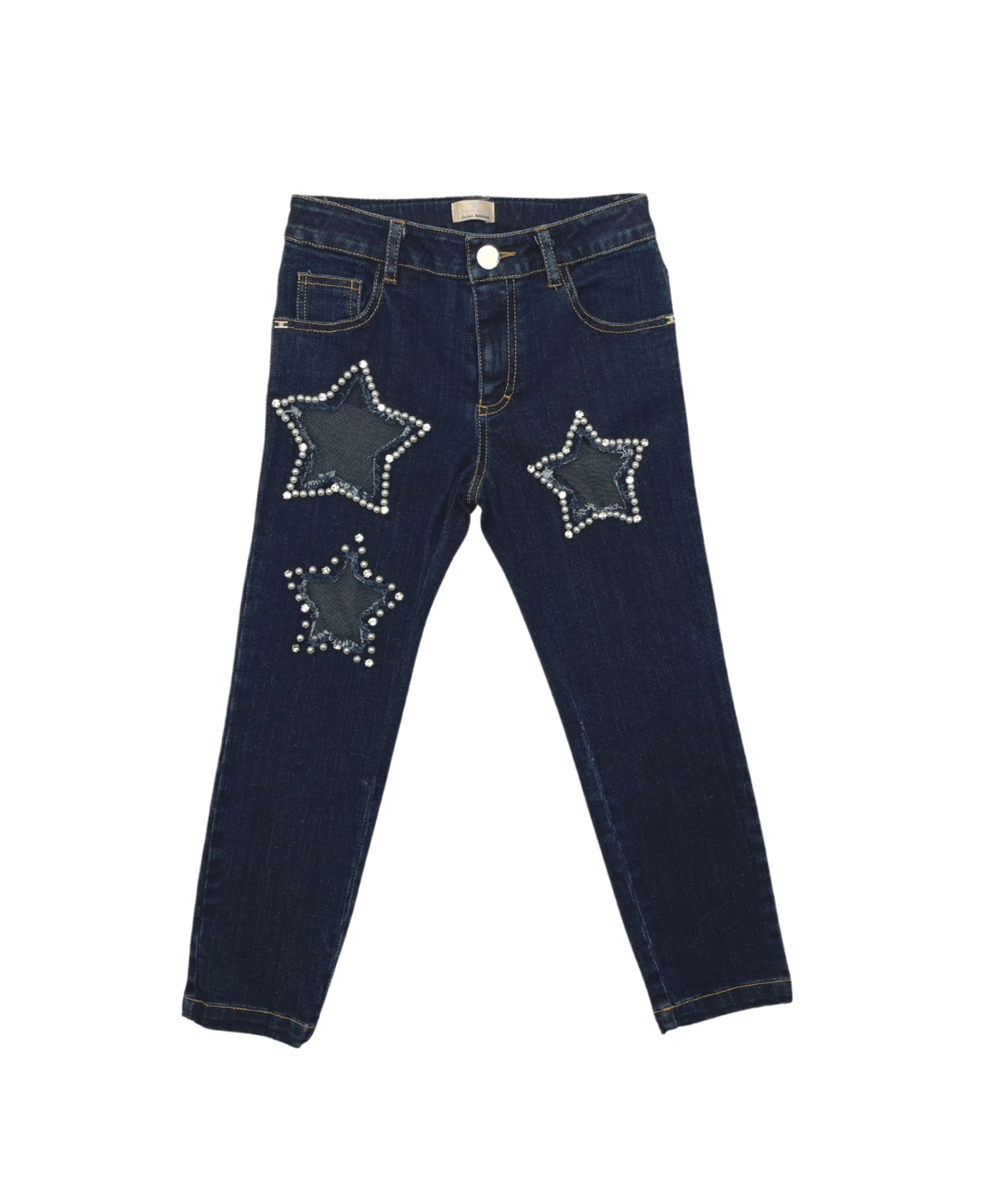 ELISABETTA FRANCHI - Jeans with stars - 6 years old