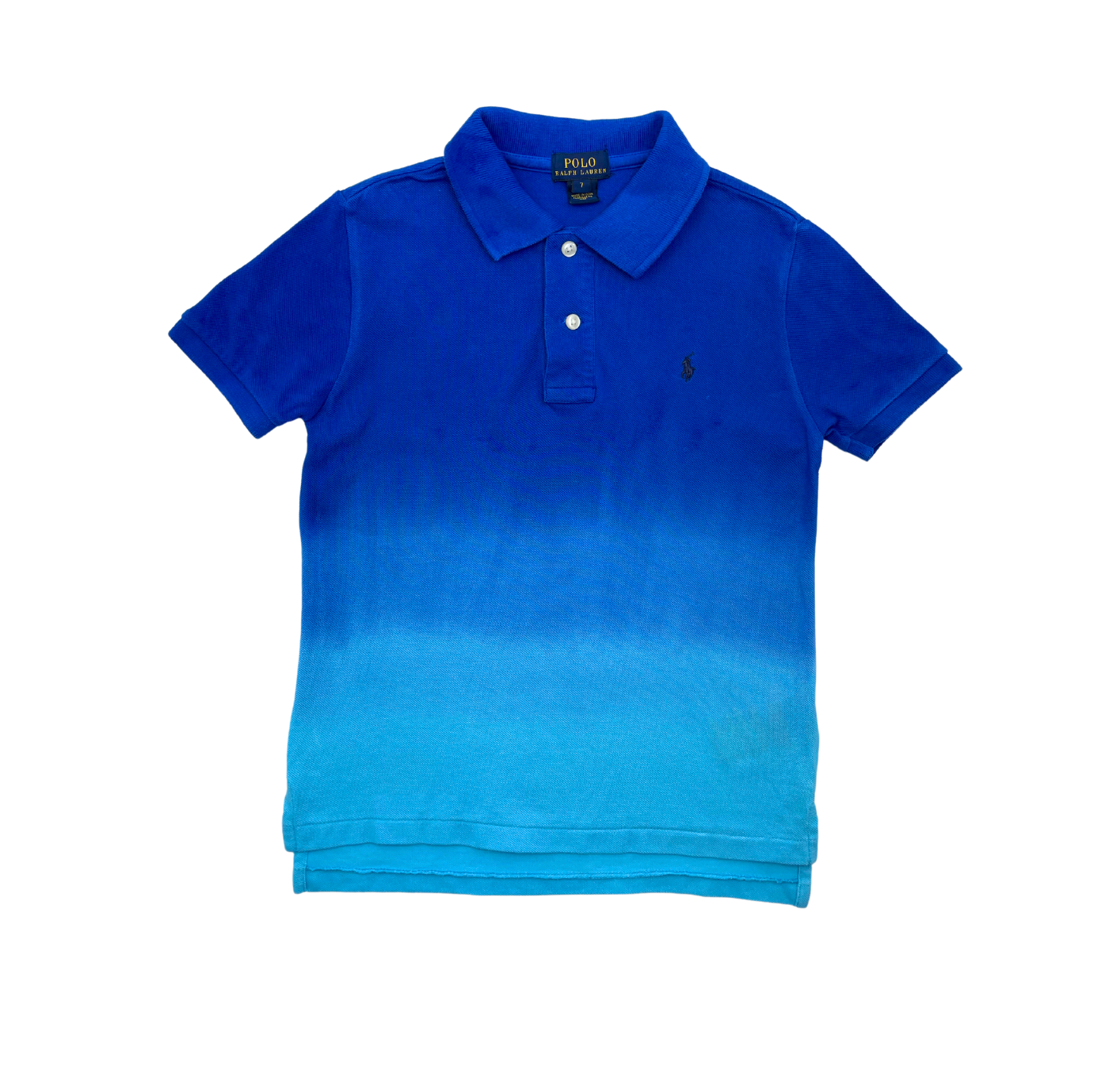 RALPH LAUREN - Tie and die polo shirt - 7 years old