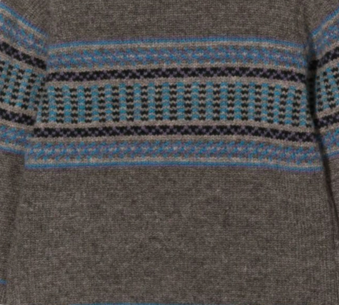 BONPOINT - Jacquard wool sweater - 18 months