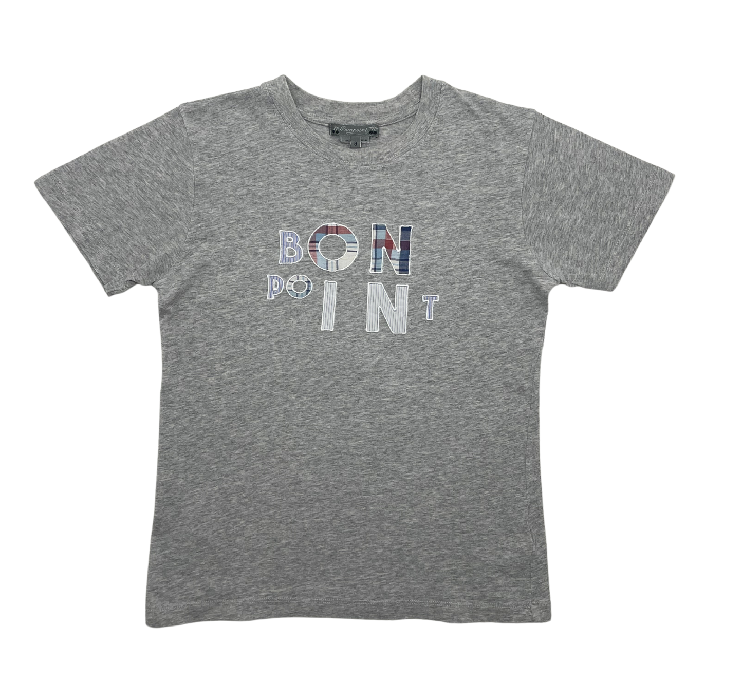 BONPOINT - T-shirt gris - 8 ans